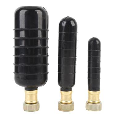Imagem de Luocute Kit de Bexiga de Drenagem de 3 Peças, Bexiga de Limpeza de Drenagem de Borracha Premium para Tubos de 1 a 6 Polegadas, Com Energia Hidráulica para Limpar Tamancos, para