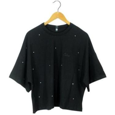 Imagem de Camiseta Colcci Preta Feminina-Feminino