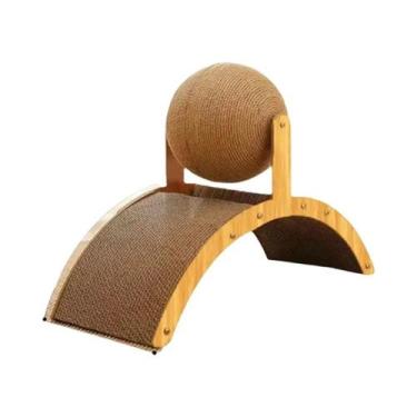 Imagem de Arranhador Para Gatos De Interior Em Sisal Natural, Brinquedo Para Coe