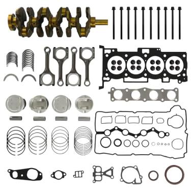 Imagem de Kit de revisão de reconstrução do motor G4KE Conjunto de cabeça de cilindro Kit de biela de pistão de virabrequim Serve para HYUNDAI KIA Azera Grandeur Santa Fe Tucson 2.0L 209102GH02 209102GL00
