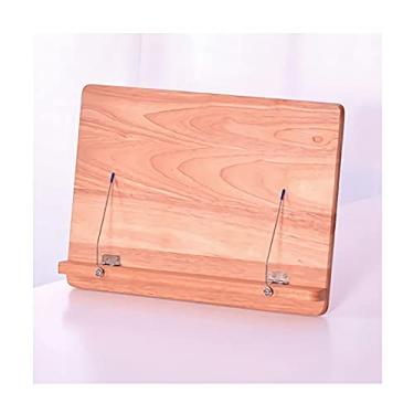 Imagem de Suporte dobrável para livros, suporte portátil e ajustável, suporte de leitura para livros didáticos, tablet, laptop, livro de receitas, documentos, 40,6 x 30,5 cm
