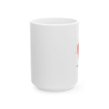 Imagem de Caneca Club del Amor Propio Jaguar Heart | Caneca de cerâmica fofa