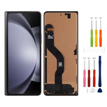 Imagem de SwarKing Substituição de tela LCD TFT compatível com Samsung Z Fold 5 SM-F946u F946b F946w F946a Montagem digitalizador de tela sensível ao toque com ferramentas de reparo - 16.8 cm sem impressão