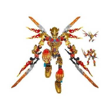 Imagem de Blocos De Construção Bionicle Para Meninos, Figuras De Ação De Anime, 