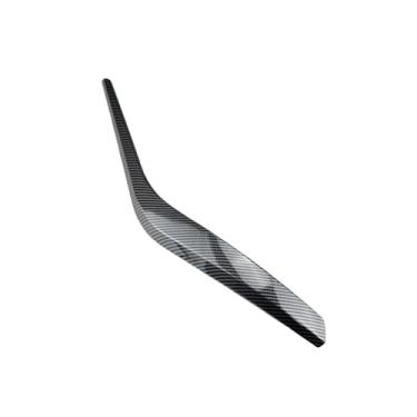 Imagem de Maçaneta do painel da porta interna do carro, tampa da guarnição, tampas das maçanetas internas do carro, lado esquerdo e direito, compatível com BMW X1 E84 2010 2011-2016(Carbon fiber-Left)