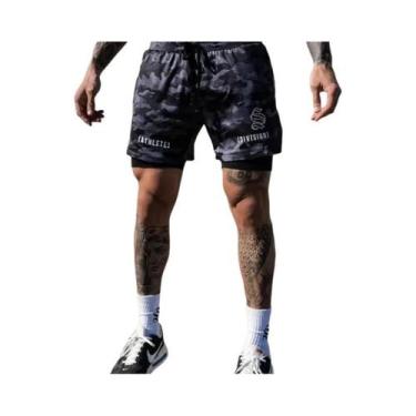 Imagem de Shorts Masculinos De Secagem Rápida E Respirável Para Corrida E Joggin