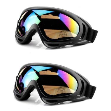 Imagem de Kit 2 Óculos Esportivo Neve Jet Ski Esportes Unissex Uv400-Unissex