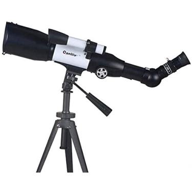 Imagem de pcagfaajmh Telescópio astronômico portátil com zoom monocular de alta definição e alta definição estrelas de observação de uso duplo