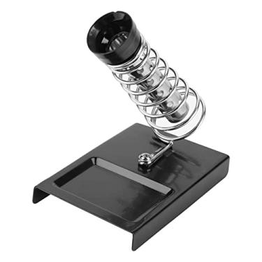 Imagem de Ts101 Suporte de ferro de solda dobrável, 1 peça de suporte de ferro de solda, base de metal