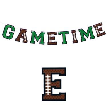 Imagem de Decorações de festa de futebol - Banner de futebol para jogos - Suprimentos de lembrancinhas de festa penduradas para decoração de acessórios de casa interna