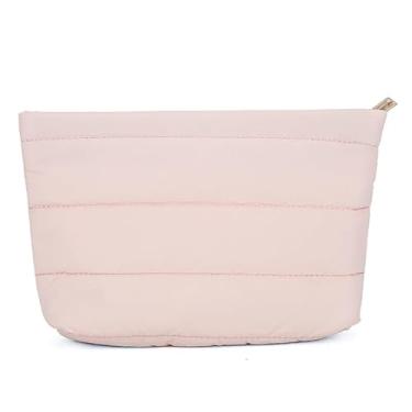 Imagem de Bolsa clutch simples, bolsa de pulso de algodão de cor sólida com compartimentos para cartão para mulheres, festas noturnas, uso diário, rosa, Medium, Mochila casual
