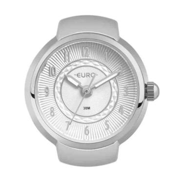 Imagem de Relógio Anel Euro Prata Feminino EU2035YUW/4KI-Feminino