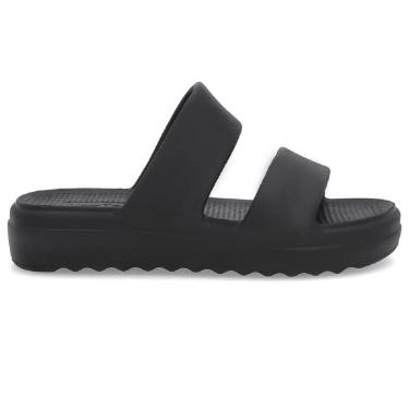 Imagem de Chinelo Usaflex Slide Poofy Tiras Eva Super Leve Confortavel Cor:;Tamanho:34;Genero:Mulher-Feminino