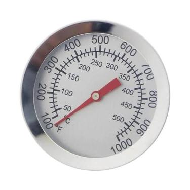 Imagem de Termômetro De Aço Inoxidável Para Churrasqueira, Medidor De Temperatur