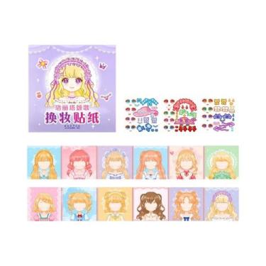 Imagem de Adesivos De Quebra-Cabeça De Princesa Para Meninas, Reutilizáveis, Cri