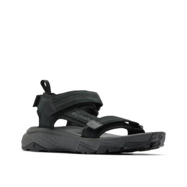 Imagem de Columbia Sandália masculina Peakfreak Rush Lea, Preto/cinza escuro, 42