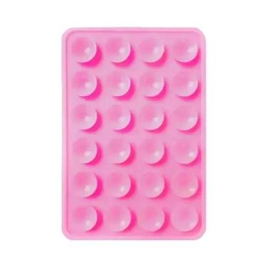 Imagem de Suporte De Telefone Multifuncional Com Ventosa De Silicone Antiderrapa