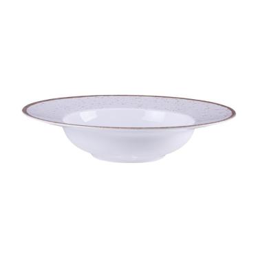 Imagem de Prato Pasta Tramontina Rústico Marrom Em Porcelana 27 Cm