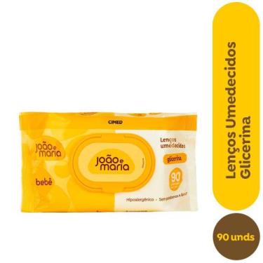 Imagem de Lenço Umedecido com Fragrância João e Maria 90 Unidades - Cimed
