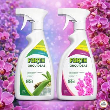 Imagem de Kit Adubos Orgânicos Forth Manutenção E Floração Orquídeas - Forth Jar