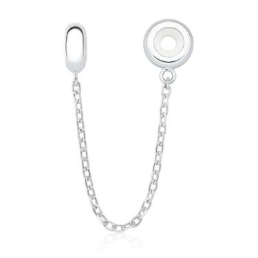 Imagem de Trava Lisa para Pulseira De Berloques Em Prata 925 - MIT JOIAS, Pulsei