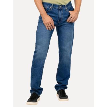 Imagem de Calça Levis Jeans Masculina 505 Regular Custom Denim Azul-Masculino