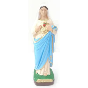 Imagem de Imagem Imaculado Coração De Maria 20 Cm Gesso