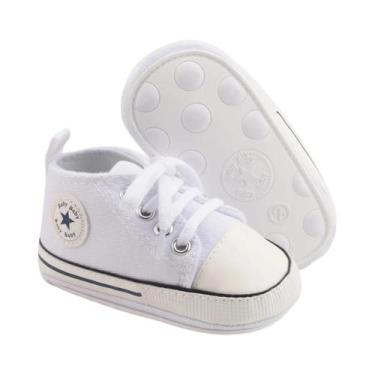 Imagem de Tênis Casuais De Cano Alto Para Bebês, Primeiros Passos, Em Lona, Com 