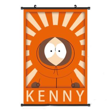 Imagem de Pintura de parede em tela South Park Kenny McCormick Anime - yiweisai