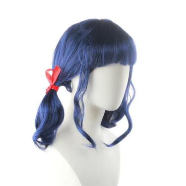 Imagem de Peruca de cosplay Miraculous Le Films Marinettes DuPainSchengs 40cm - 