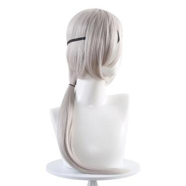 Imagem de Peruca de cosplay Quanxis Mans Anime Traje de 70 cm de cabelo sintétic