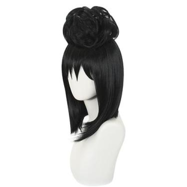 Imagem de Peruca de cosplay Beetlejuices Lindas Diss, fantasia de anime 45 cm - 