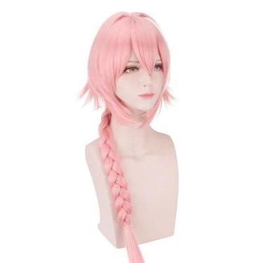 Imagem de Peruca de cosplay Fates Apocryphas, fantasia de anime 100 cm sintética