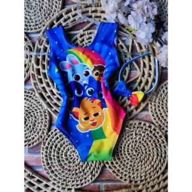 Imagem de Bodys Menina Infantil Temático Bolofofo +Tiara - AUREA, 01 ANO A 05 AN