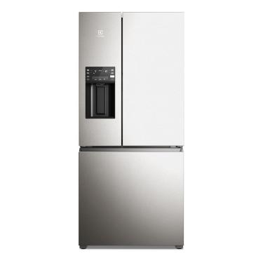 Imagem de Geladeira Electrolux Frost Free Inverter 540 Litros 3 Portas Inox Look - IM8IS