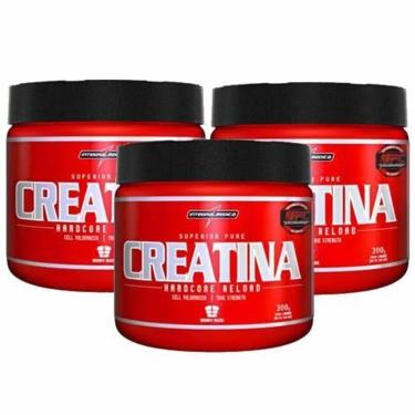 Imagem de Combo 3 - Creatina Hardcore Reload 300g - Integralmédica-Unissex