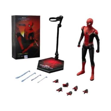 Imagem de Figura De Ação Do Homem-Aranha Em Ouro E Preto, Modelo PS4 Anime Peter