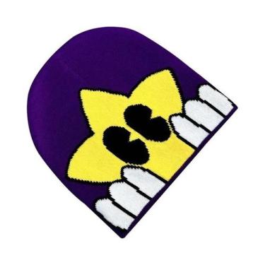 Imagem de Gorro Unissex Quente De Lã Estampado Estilo Y2K, Acessório Hip Hop - N