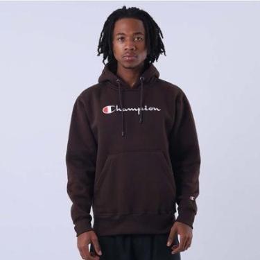 Imagem de MOLETOM CANGURU CHAMPION LIFE SUPERFLEECE SCRIPT LOGO EMB-Masculino