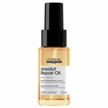 Imagem de Óleo 10 em 1 L'Oréal Professionnel Absolut Repair Multibenefícios Travel Size 30ml-Unissex