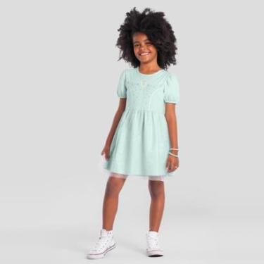 Imagem de Vestido infantil menina de princesa com tule Brandili-Feminino