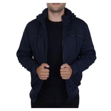 Imagem de Jaqueta Masculina Broken Rules Peluciada Marinho - 510087-Masculino