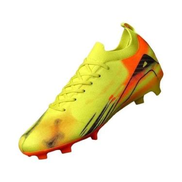 Imagem de Chuteiras De Futebol Masculinas Ultraleves Antiderrapantes FG Para Tre