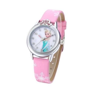 Imagem de Relógio De Pulso Infantil Luminoso Com Pulseira De Silicone Da Princes