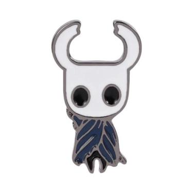 Imagem de Pin Esmaltado Hollow Knight Estilo Insetoide Metroidvania, Broche De V