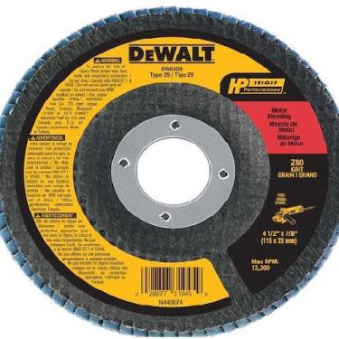 Imagem de Dewalt Disco Flap 4 1/2 G80 - Ferragem