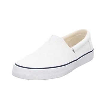 Imagem de TOMS Sapato feminino Alpargata Fenix sem cadarço, Branco, 6.5