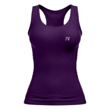 Imagem de Regata Feminina Nadador Academia Fitness 100% Algodão 77-Feminino