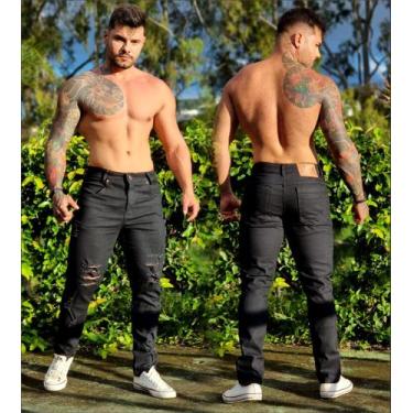 Imagem de calca masculina studio jeans tradicional premium com lycra - STUDIO DE