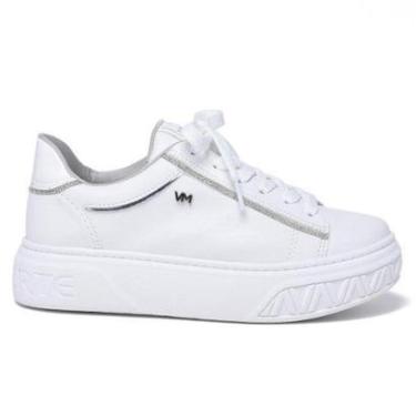 Imagem de Tênis Casual Via Marte 23-1204 - Branco-Feminino